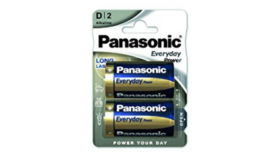 Panasonic D 1,5 V alkaline
