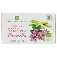 INFUSO MALVA & CITRONELLA 20 Filtri, il Viaggiator Goloso il Biologico