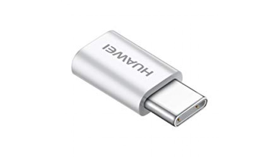 Huawei AP52 Adattatore USB/USB-C, 5V/2A, Grigio