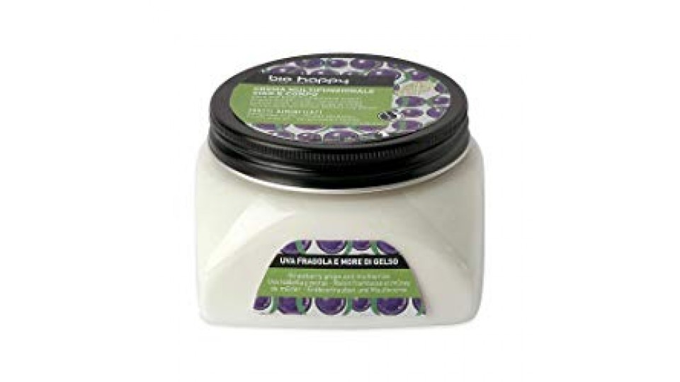 Crema multifunzionale viso e corpo uva fragola e more di gelso