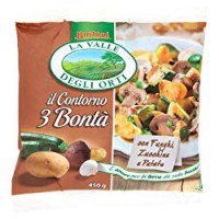 V.D.O, La Valle Degli Orti Il Contorno 3 BontÃ  Funghi Zucchine e Patate Surgelate