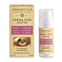 Crema Viso Notte All'Olio di Magadamia E Burro di Karitè 50 ml Crema Rigenerante Riparatrice Anti Età