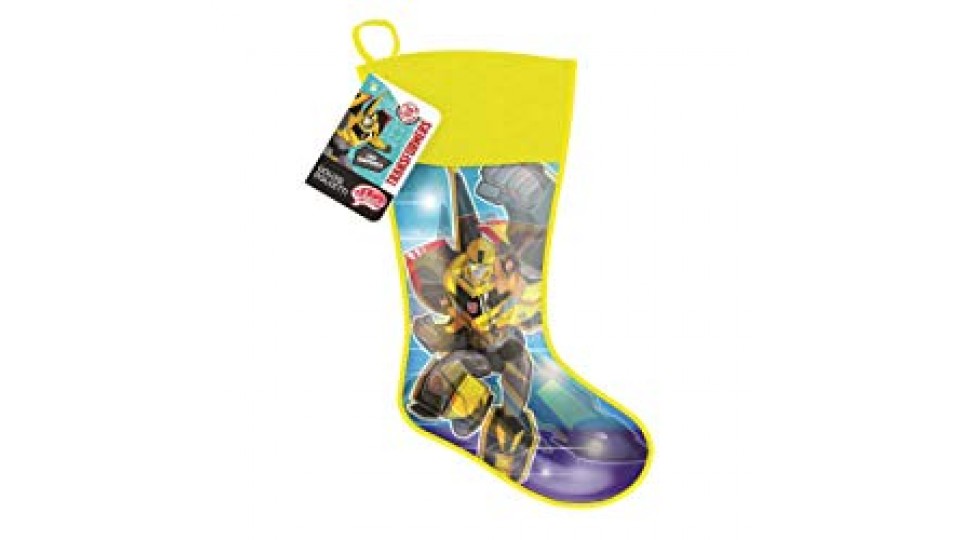 CALZA BEFANA TRANSFORMERS, Golosi Dolcetti con Sorpresa