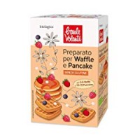 Preparato per waffle e pancake senza glutine