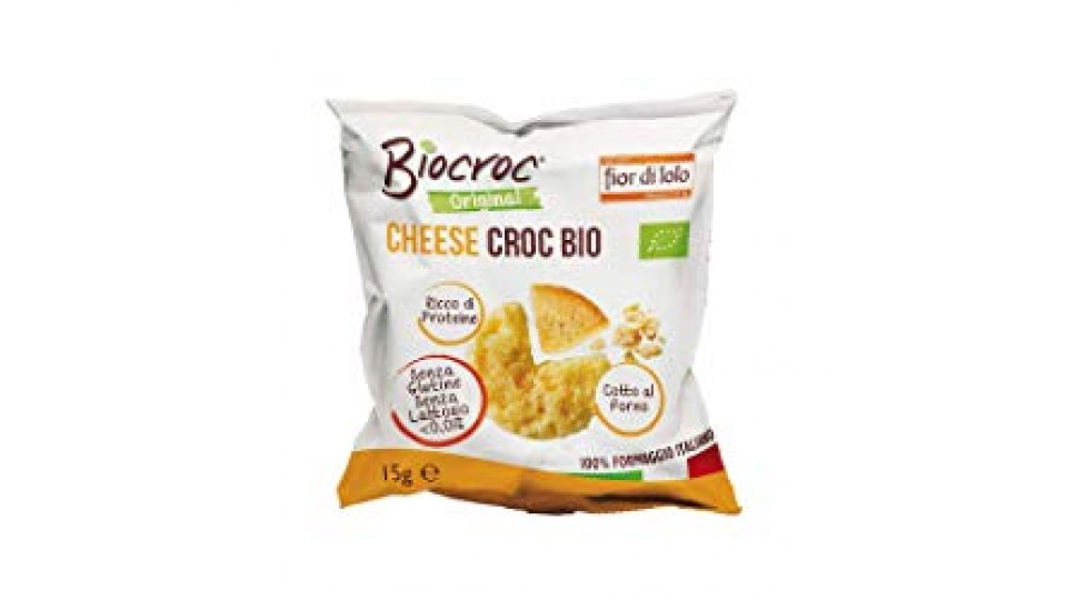 Snack al formaggio Biocroc multipack