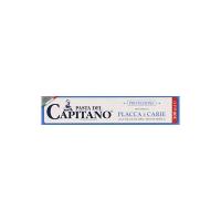 Pasta del Capitano - Dentifricio Placca e Carie, con 2 Sali di Fluoro e Menta Fresca