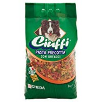 Soglia D'Ingresso, Cibo Cane Secco Pasta Precotta con Verdure