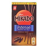 Mikado Intense Biscotto Secco Cioccolato Fondente Sale Cioccolato Fondente Sale 70gr Rp