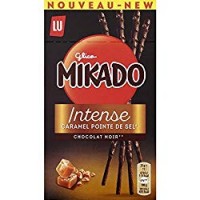 Mikado Intense Biscotto Secco Cioccolato Fondente Caramello Salato Cioccolato Fondente Caramello Salato 70gr Rp