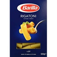 Barilla Rigatoni n. 89 Pasta Semola di Grano Duro (5 x 500 g)