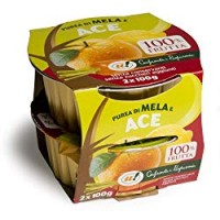 PUREA DI MELA E ACE 100% FRUTTA U! Confronta&Risparmia, 2x100g