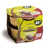 PUREA DI PRUGNA SECCA 100% FRUTTA U! Confronta&Risparmia, 2x100g