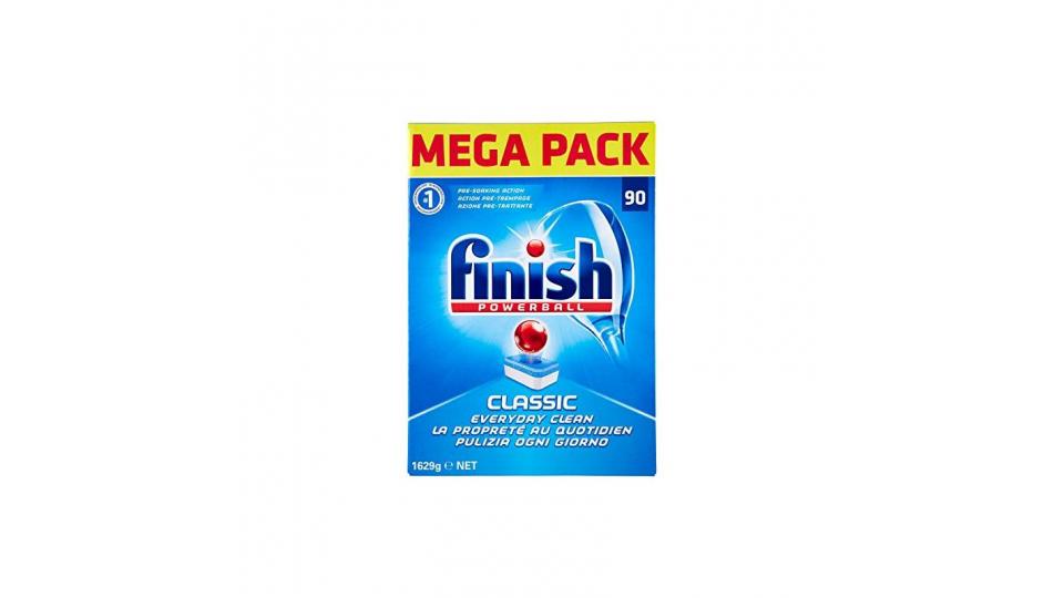 Finish Classic Detergente 90 Tabs, Regular