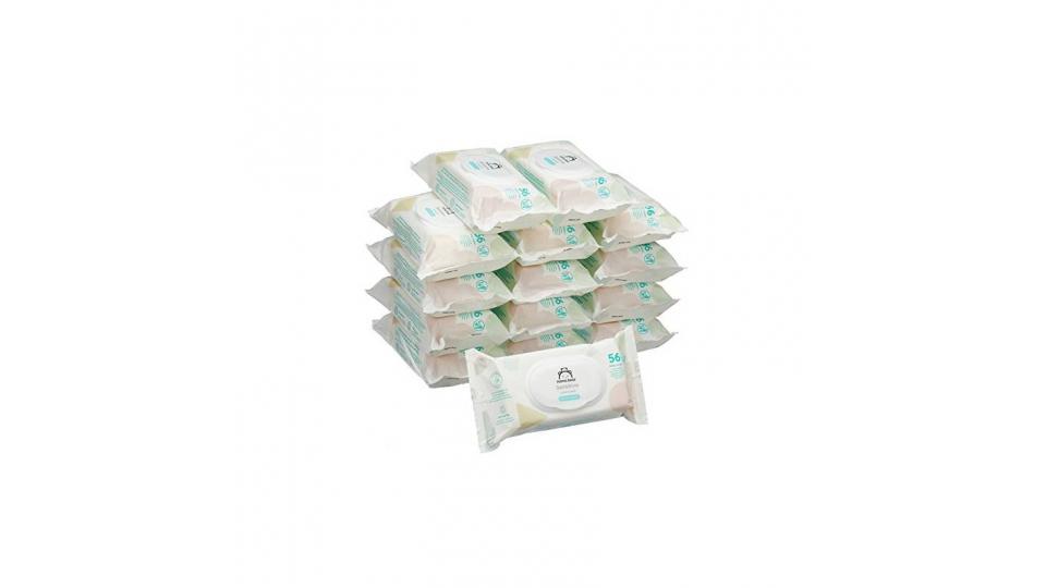 Mama Bear Sensitive Salviette Umidificate per Bebè - 15 Confezioni x 56 Salviette (840 pezzi)