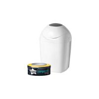 Tommee Tippee Sangenic Tec Sistema di Smaltimento dei Pannolini, Bianco