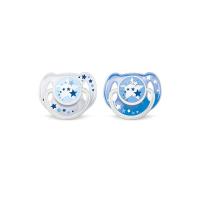 Philips Avent SCF176/22 Succhietti Notturni - con Tettarelle ortodontiche, senza BPA (6-18m)