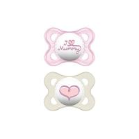 MAM Babyartikel, MAM 66735022 Original Succhietto in silicone 0-6 Mesi, I love mummy per Bimba