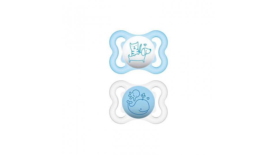 MAM 66667411 - Air, Ciuccio in silicone 0-6 mesi, bambino