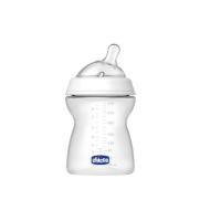 Chicco 80723 NaturalFeeling Biberon, 2 Mesi, 250 ml, Flusso Medio