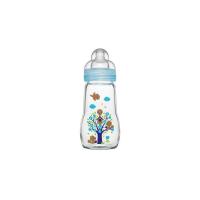 MAM Babyartikel, Biberon in vetro, Blu (Blau)