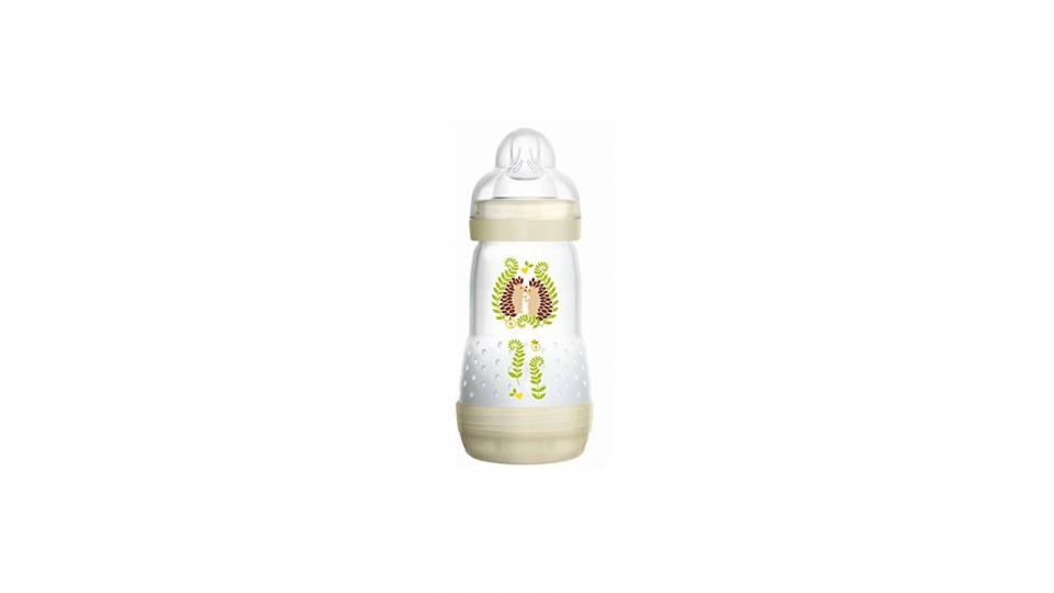 Mam, Biberon anticoliche, 0-6 mesi, flusso tipo 2, Bianco (Blanc)