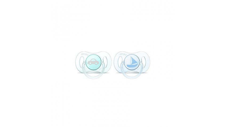 Philips Avent SCF151/01 Succhietti Mini con Tettarelle Ortodontiche, Senza BPA, 0-2 Mesi