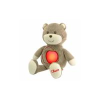 Chicco 60049 Dolcecuore Pupazzo Peluche Elettronico con Luci e Musica, Orsetto