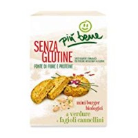 Burger 100% verdure e cannellini senza glutine