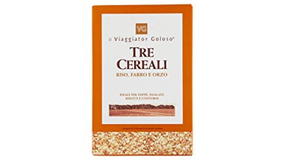 TRE CEREALI Riso, Farro e Orzo il Viaggiator Goloso