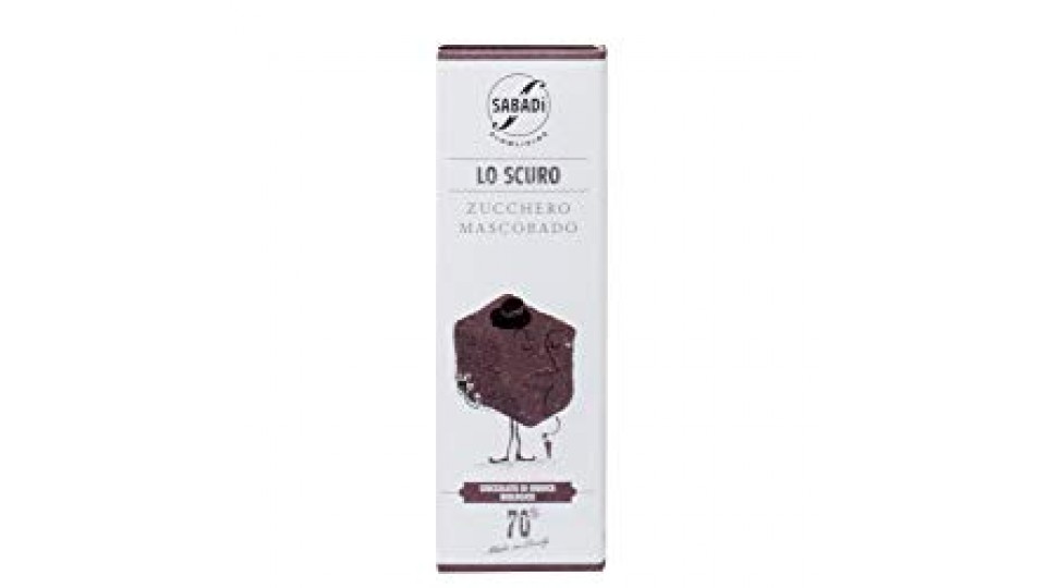 Cioccolato di Modica fondente 70% con zucchero Mascobado
