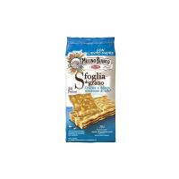Mulino Bianco - Sfoglia di grano Crackers a ridotto contenuto di sale, 500g, (20 Pacchetti)