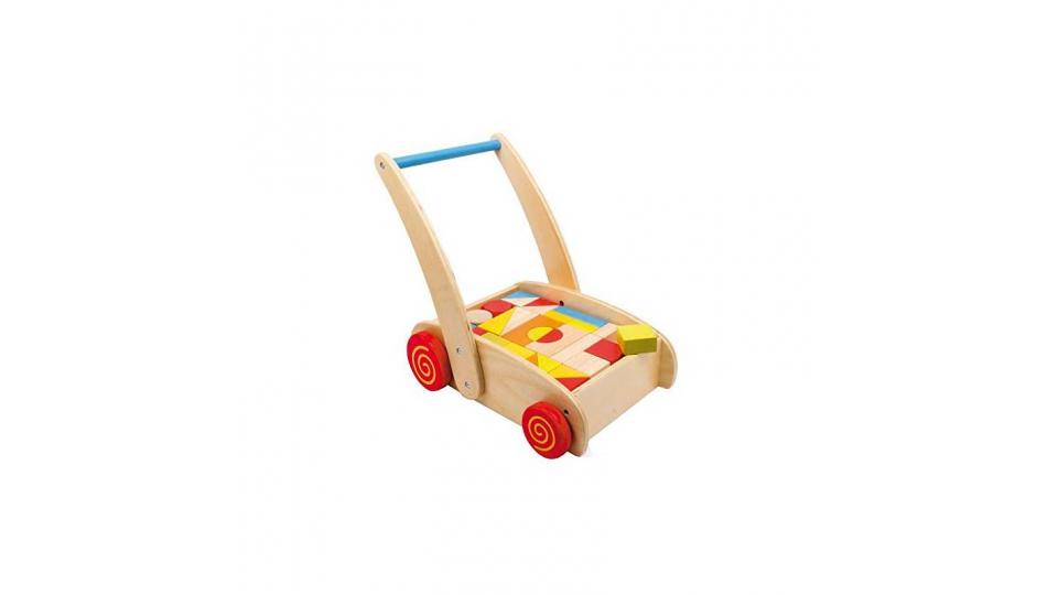 Small Foot Company - Cubetti Carrello Primi Passi