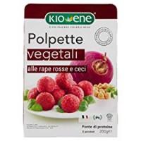 POLPETTE VEGETALI ALLE RAPE ROSSE E CECI Kioene
