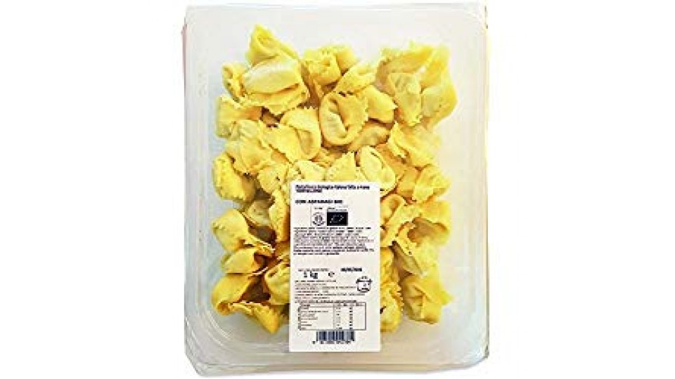 Tortellone con asparagi