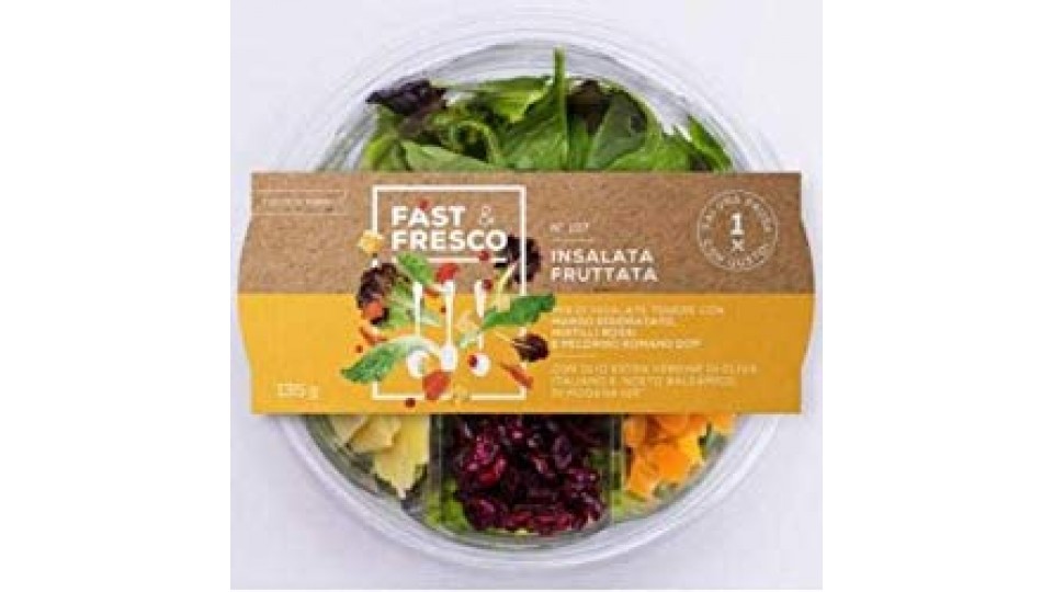 INSALATA FRUTTATA Fast&Fresco confezionata