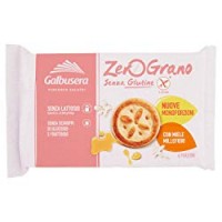 Galbusera ZeroGrano BISCOTTI CON MIELE MILLEFIORI Senza Glutine Senza Lattosio