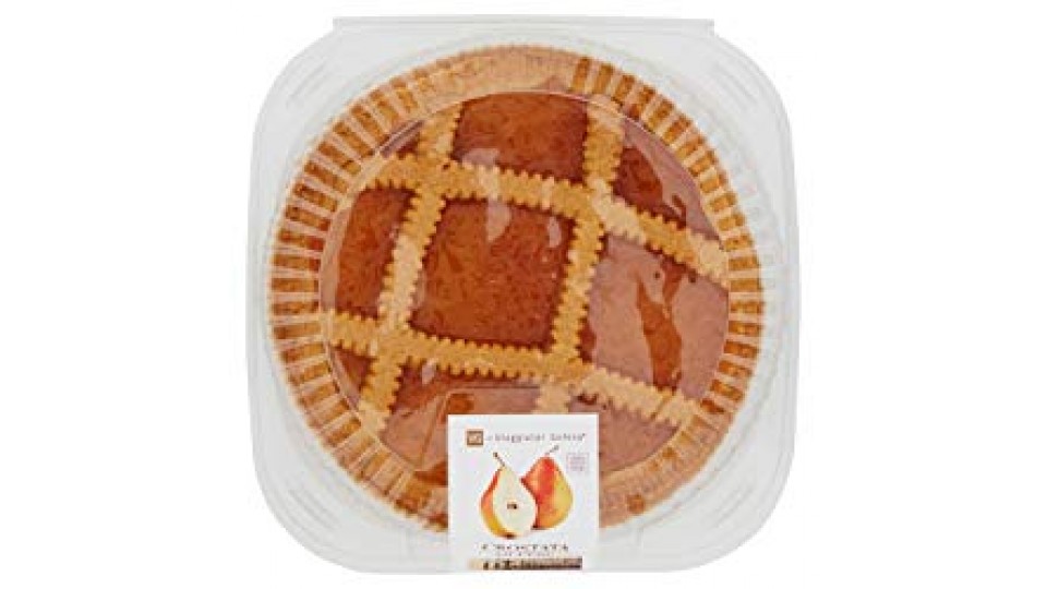 CROSTATA CON PREPARAZIONE DI PERE il Viaggiator Goloso