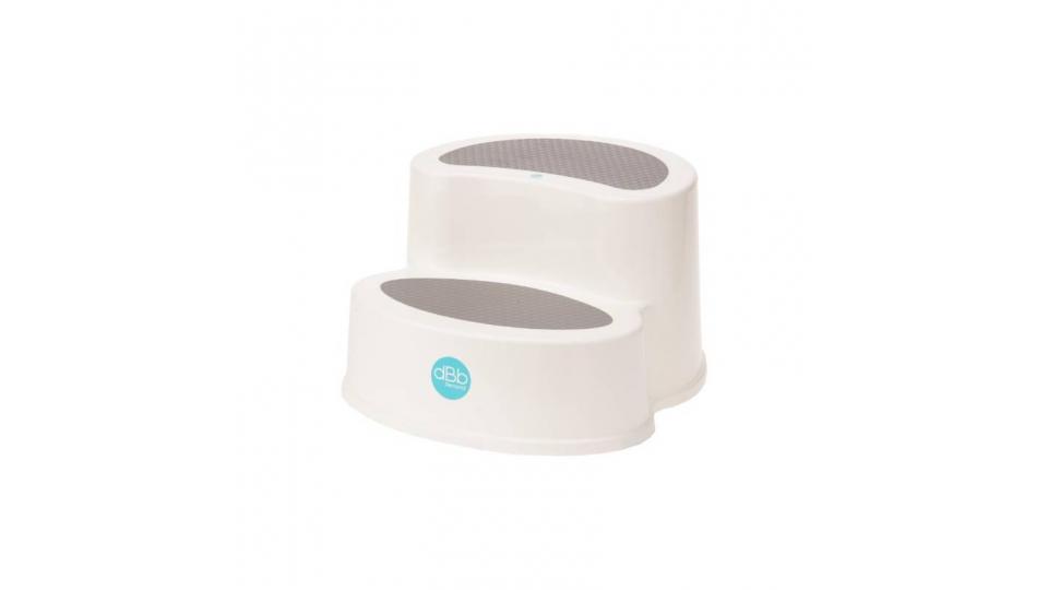 DBD Remond 307005 - Scalino per bambini antiscivolo, colore bianco