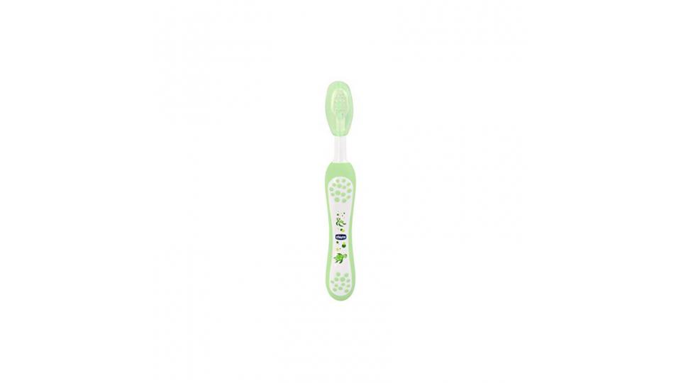 Chicco - Spazzolino Verde