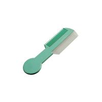 Poupy 153.6 Pettine con Dentini Morbidi e Arrotondati, Colori Assortiti