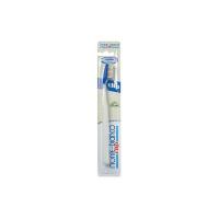 Spazzolino medio testina blu setole naturali Monte Bianco