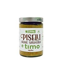 Pralina Zuppa di Piselli Grano Saragolla e Timo
