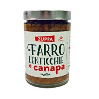 Pralina Zuppa di Farro Lenticchie e Canapa