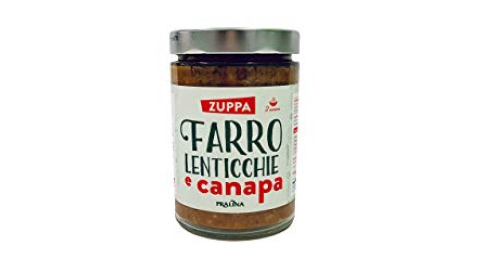 Pralina Zuppa di Farro Lenticchie e Canapa