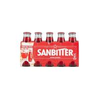 SANBITTER, Aperitivo Analcolico Bottiglia Monodose da 10 cl Confezione da
