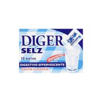 Diger - Selz, Digestivo Effervescente, Gusto Classico Bustine Da 3,5G