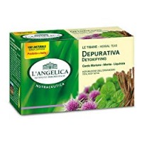L'Angelica TISANA DEPURATIVA Cardo Mariano, Menta e Liquirizia
