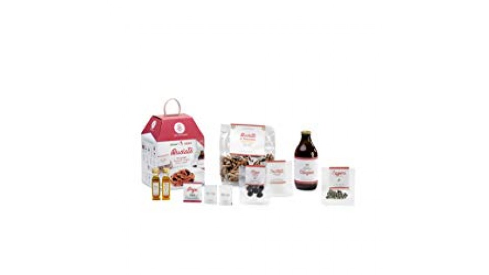 My Cooking Box Busiate Siciliane con Pomodoro Ciliegino, Olive e Capperi per Due Porzioni - 0.95 Kg