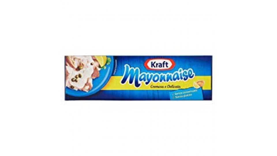 MAIONESE CREMOSA E DELICATA Tubo Kraft