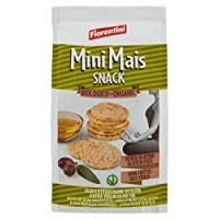 Fiorentini - Mini gallette di mais all'olio extravergine d'oliva da agricoltura biologica - 16 confezioni da 50 Grammi, Senza glutine